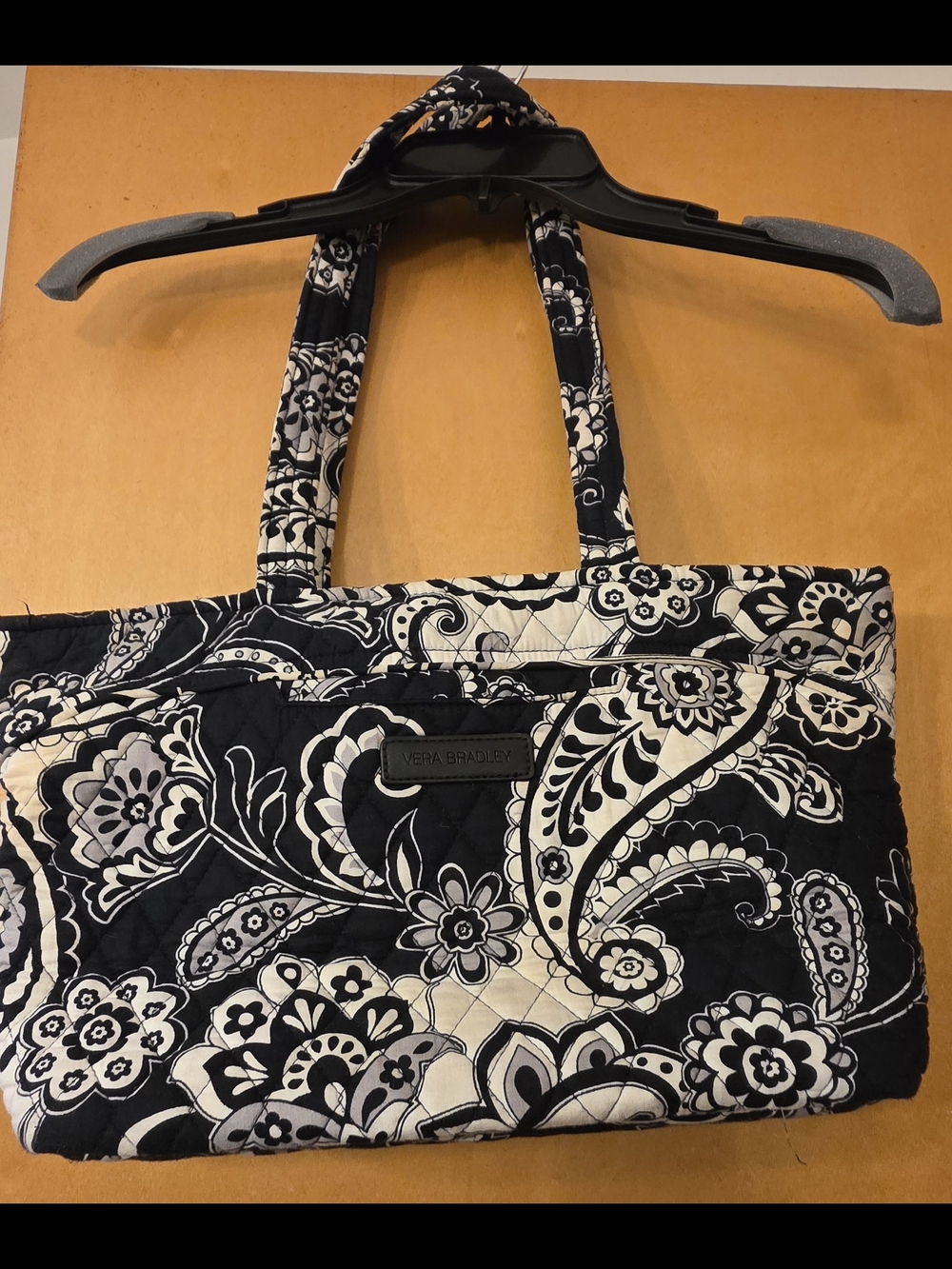 Vera Bradley Midnight Paisley (Retired) Tote